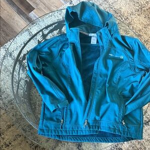 Free Country Turquoise Fleece Jacket